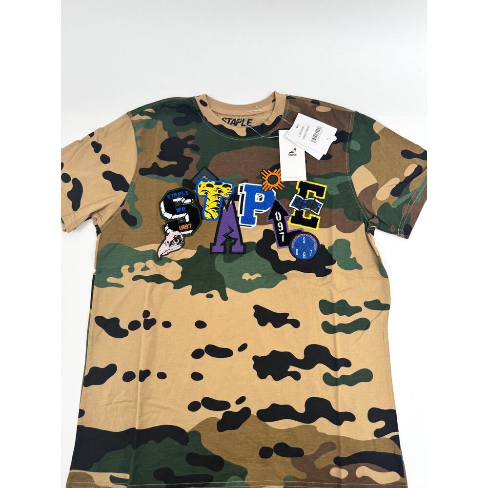 Men's Jeff Staple NWT Astoria Camo Logo Oversized T-Shirt Size S